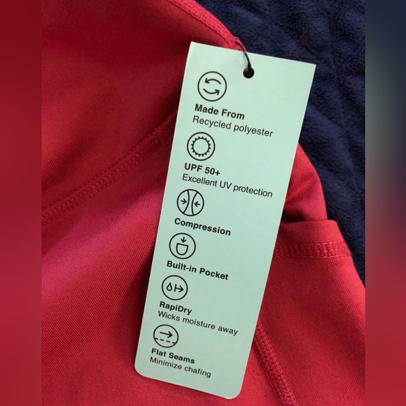 NWT Ideology High Waisted Side Pockets 7/8 Length Compression Leggings Sz XXL - Picture 2 of 7